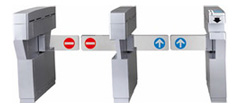 入館・退館管理ゲート IASC フラッパー型