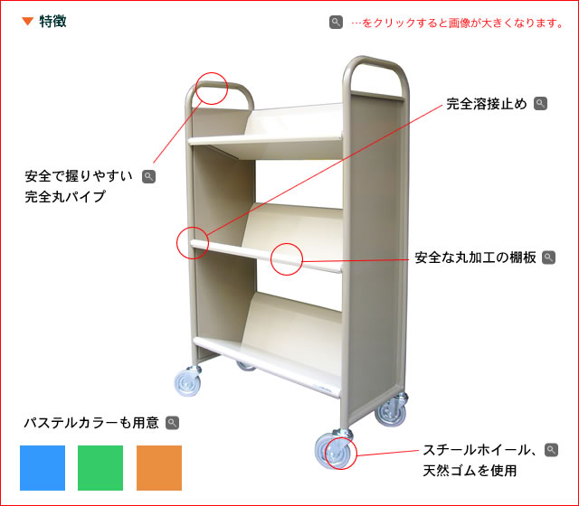 ブックトラックイメージ